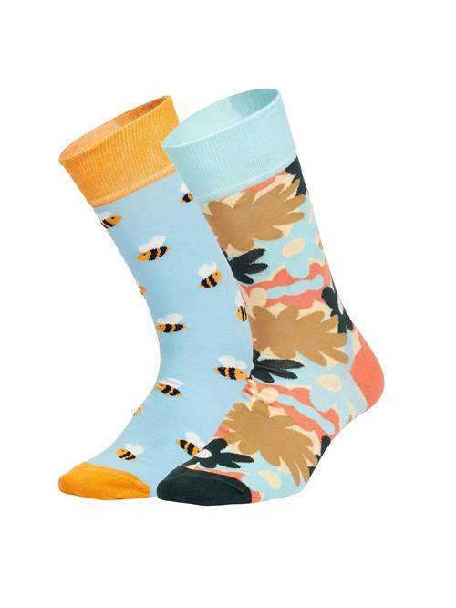 DillySocks Sokker 'Bee Party'  blandingsfarvet