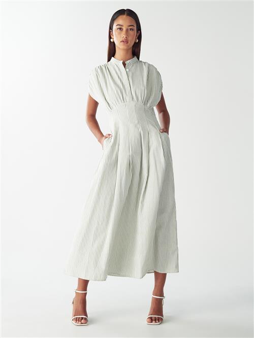 Willa Kjole 'Otis'  oliven / hvid