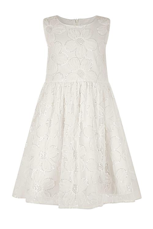 happy girls Kjole  hvid