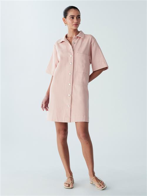 St MRLO Blusekjole 'LEE DENIM SHIRT DRESS'  pink