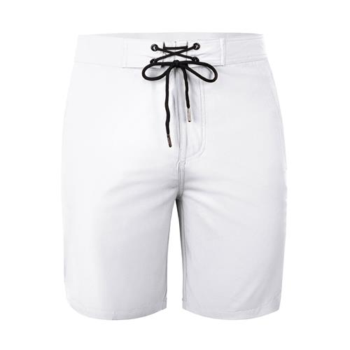 YEAZ Badeshorts 'Davey'  smaragd / sort / hvid