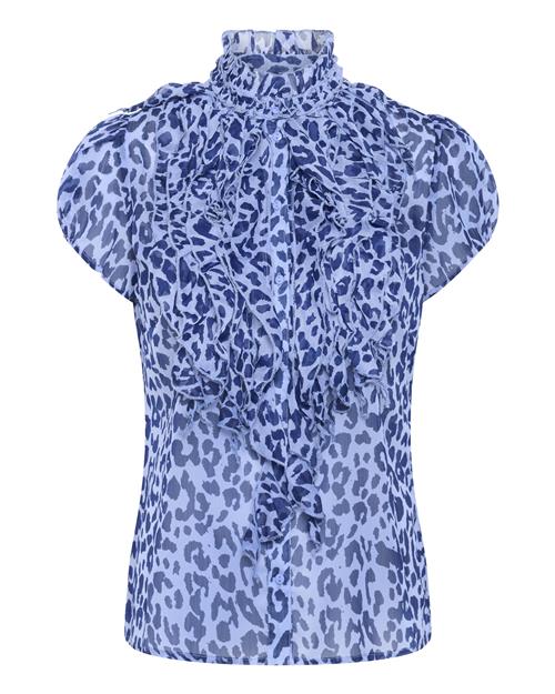 SAINT TROPEZ Bluse 'Lilja'  blå / lyseblå