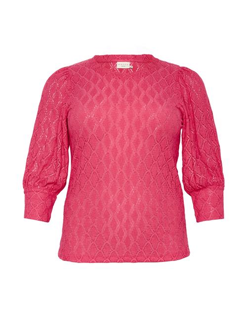 KAFFE CURVE Bluse 'KCTia'  magenta