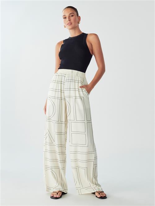 Willa Bukser 'Sky'  offwhite