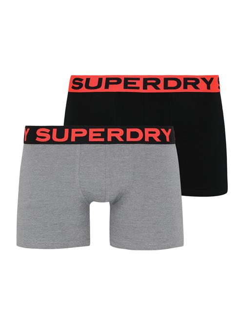 Superdry & Co Boksershorts  grå-meleret / rød / sort