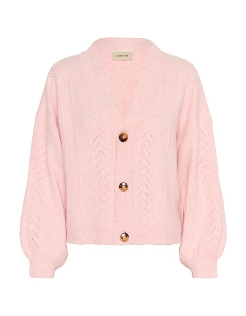 Cream Cardigan 'Holiday'  lyserød