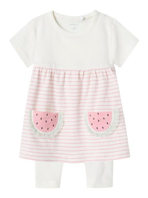 NAME IT Sæt 'NBFJABELLE'  lyserød / sort / hvid