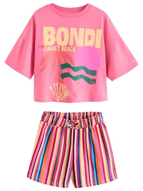 Next Sæt  blandingsfarvet / pink