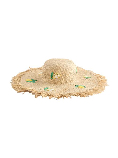 Next Hat 'Frayed Brim Floppy'  beige / blandingsfarvet