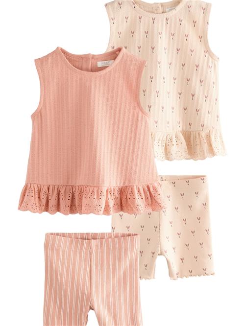 Next Sæt  ecru / blandingsfarvet / orange