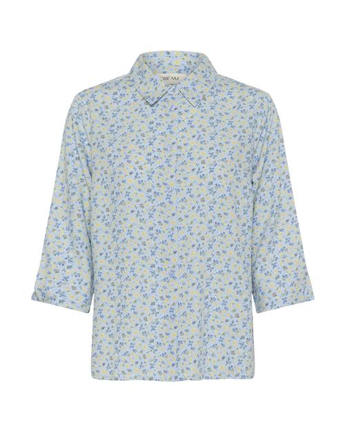 Cream Bluse 'Tiah'  azur / mørkeblå / lysegul