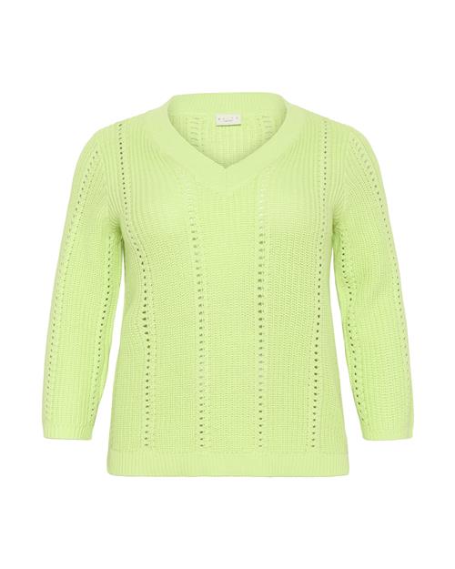 KAFFE CURVE Pullover 'Lorry'  lysegrøn