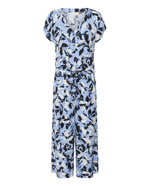 Kaffe Jumpsuit 'Mira'  lyseblå / sort / hvid