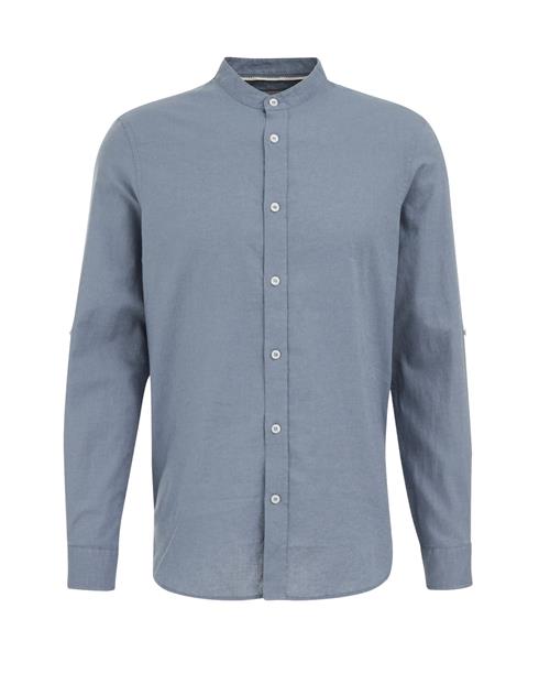 WE Fashion Skjorte  grå / grey denim