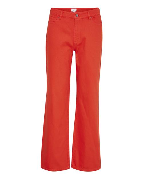 SAINT TROPEZ Jeans 'IluSZ'  neonrød