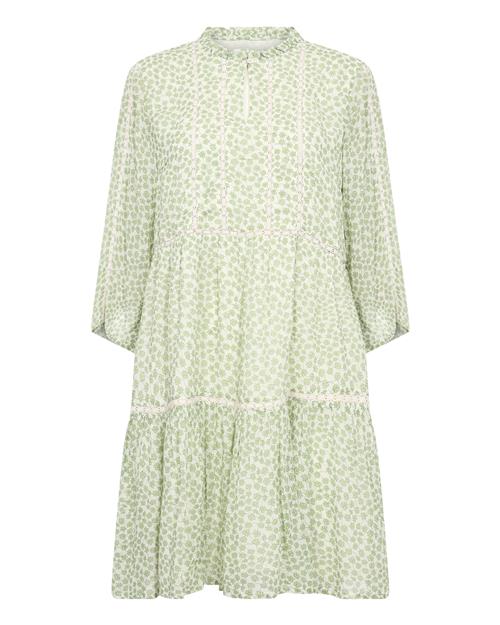 Part Two Kjole 'NibiPW'  æble / hvid