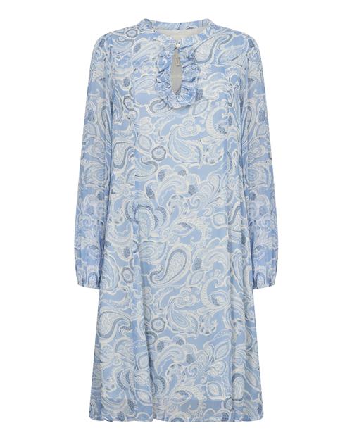 Part Two Kjole 'PiyannaPW'  himmelblå / sort / hvid