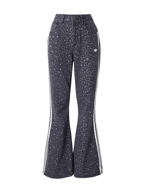 ADIDAS ORIGINALS Jeans  grå / sort / black denim / hvid