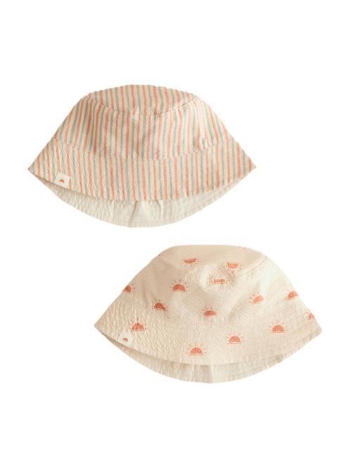 Next Hat  creme / chamois / orange