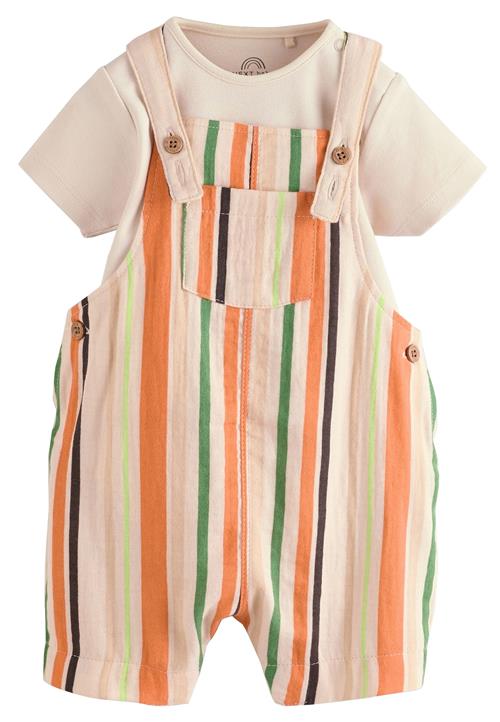 Next Sæt  beige / lysegrøn / mørkegrøn / orange