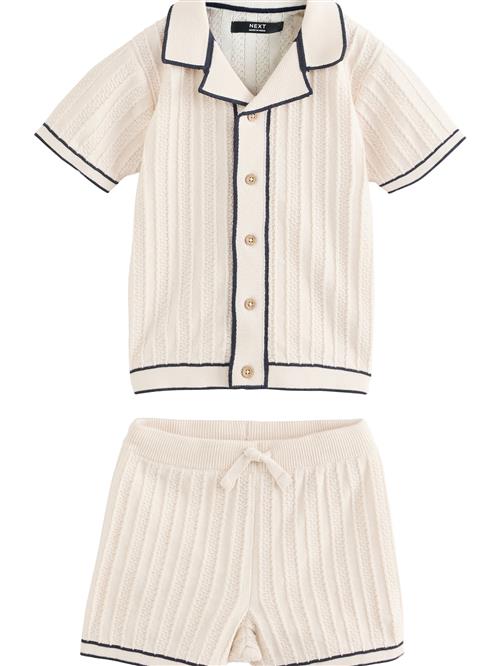 Next Sæt  ecru / sort