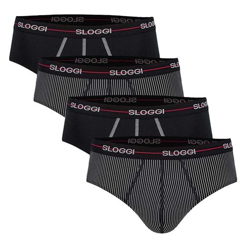 SLOGGI Slip  rød / sort / hvid