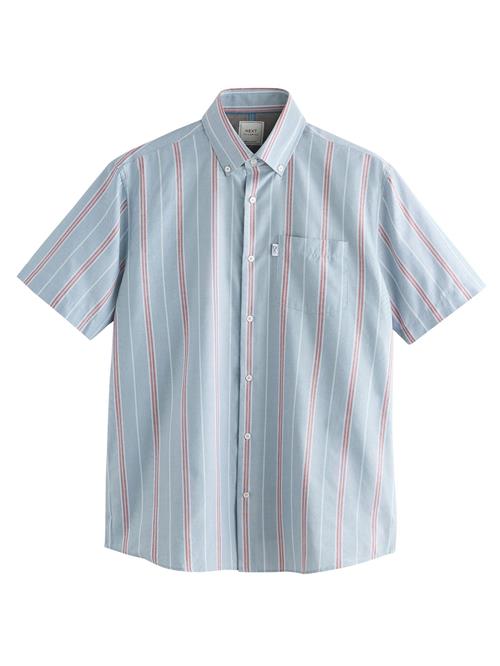 Next Skjorte  dueblå / lyseblå / orange / hvid