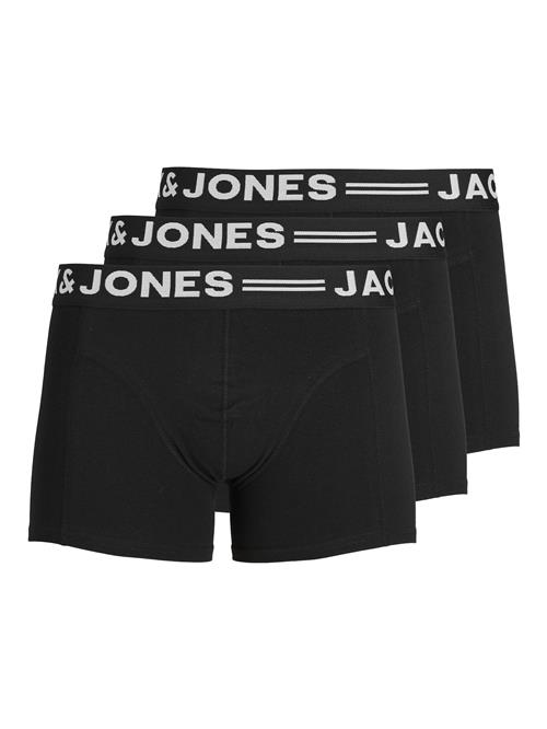 JACK & JONES Boksershorts 'Sense'  sort / hvid