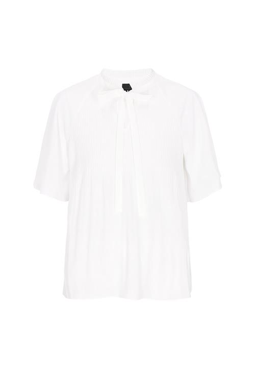DreiMaster Klassik Bluse 'Classic Look'  hvid