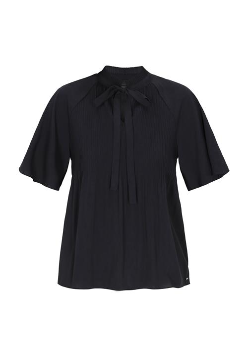 DreiMaster Klassik Bluse 'Classic Look'  navy