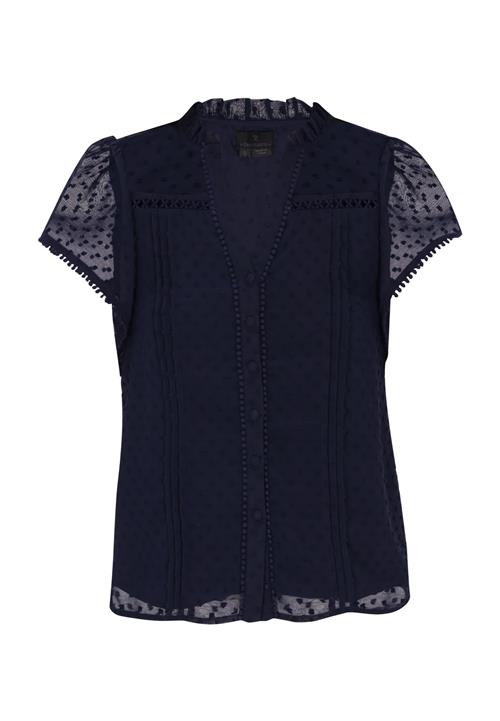 DreiMaster Klassik Bluse 'Classic Look'  marin