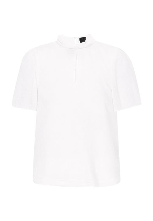 DreiMaster Klassik Bluse 'Classic Look'  hvid