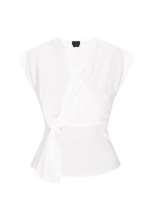 DreiMaster Klassik Bluse  hvid