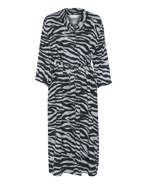 Kaffe Blusekjole 'KAOlga'  grå / sort