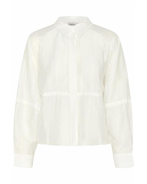 KAREN BY SIMONSEN Bluse 'Mami'  hvid