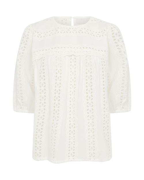 Kaffe Bluse 'KArandy'  hvid