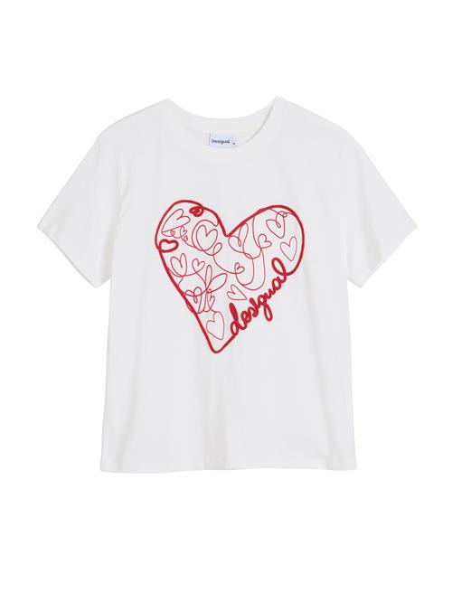 Desigual Shirts  rød / hvid