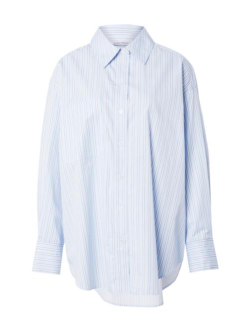 & Other Stories Bluse  marin / lyseblå / hvid