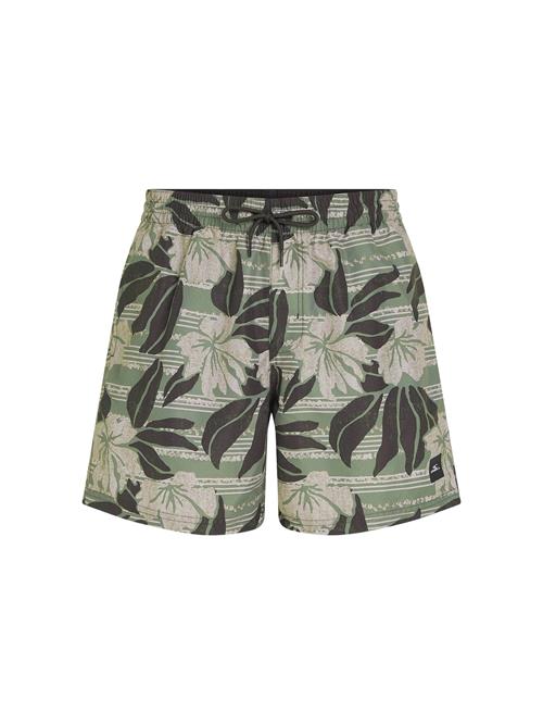 O'NEILL Badeshorts 'Cali'  beige / grøn / sort