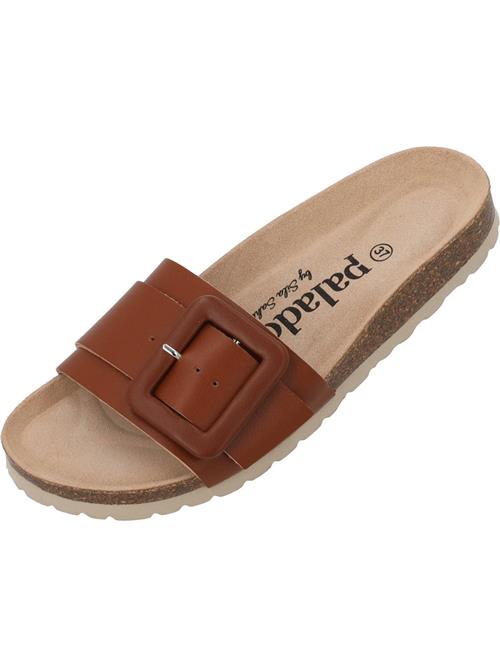 Palado by Sila Sahin Pantoletter 'Arrus'  beige / brun