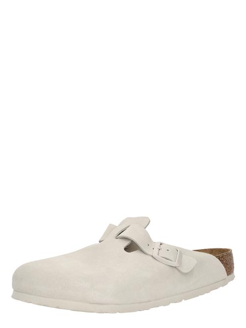 BIRKENSTOCK Pantoletter 'Boston'  hvid