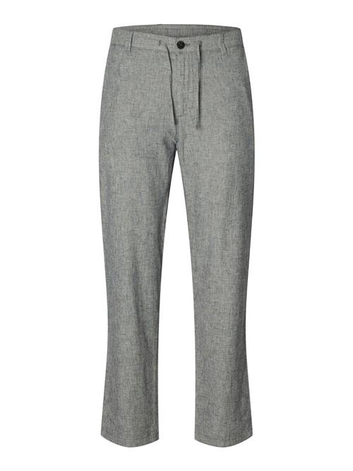 SELECTED Lærredsbukser ' Brody '  grå