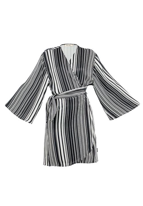 Suri Frey Sommerkjole ' SFY Freyday '  grå / sort