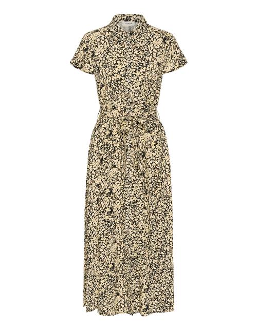 SOAKED IN LUXURY Blusekjole 'Naya '  beige / grå / sort