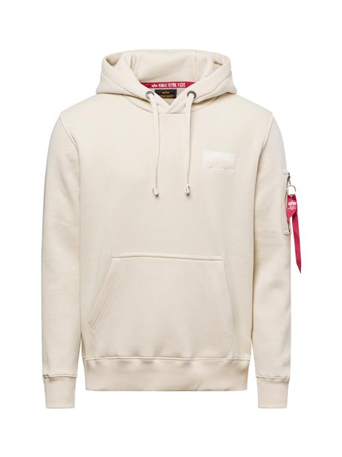 ALPHA INDUSTRIES Sweatshirt  beige / indigo
