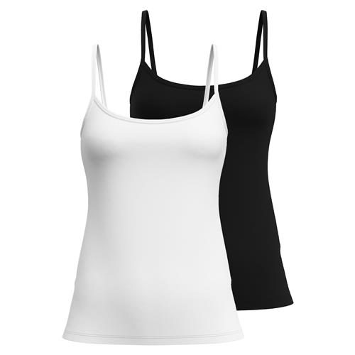 CALIDA Undertrøje  sort / hvid