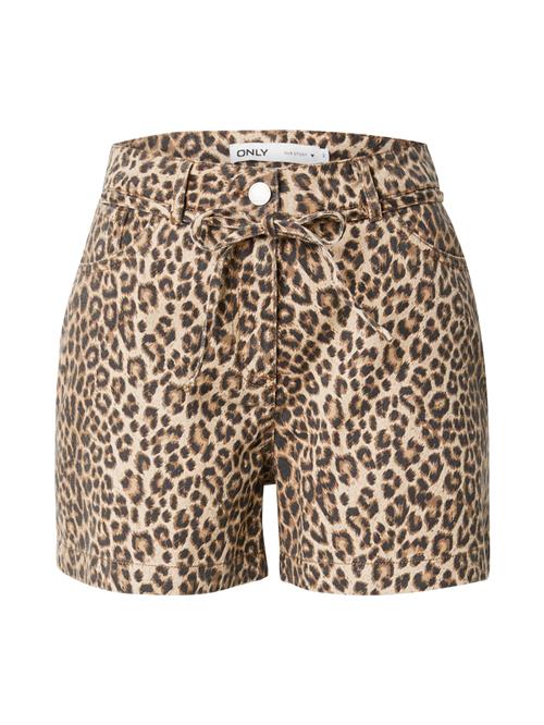 ONLY Jeans 'ONLNaomi'  beige / brokade / sort