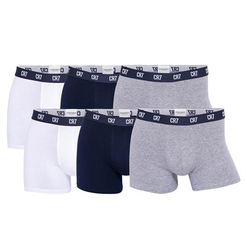CR7 - Cristiano Ronaldo Boksershorts  navy / grå-meleret / hvid