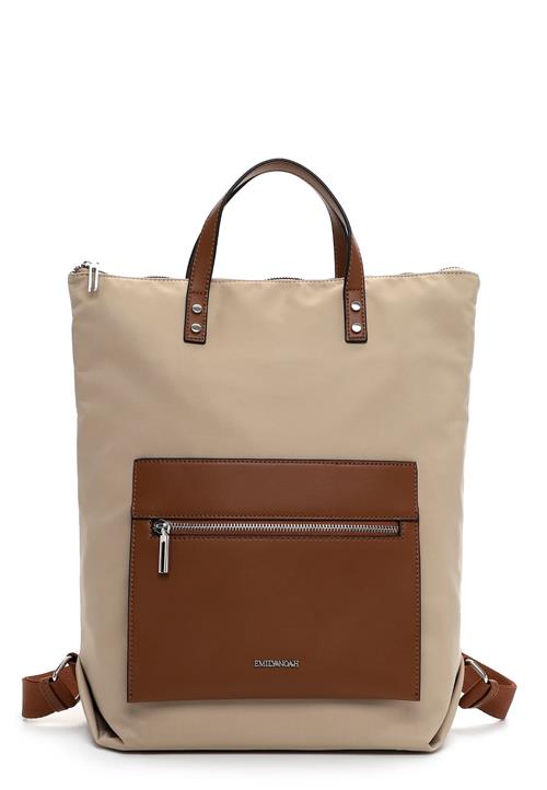 Emily & Noah Rygsæk 'Elaura'  lysebrun / mørkebrun