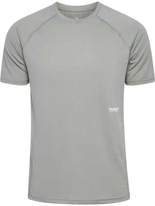 Hummel Funktionsskjorte 'Pulse'  grå / offwhite